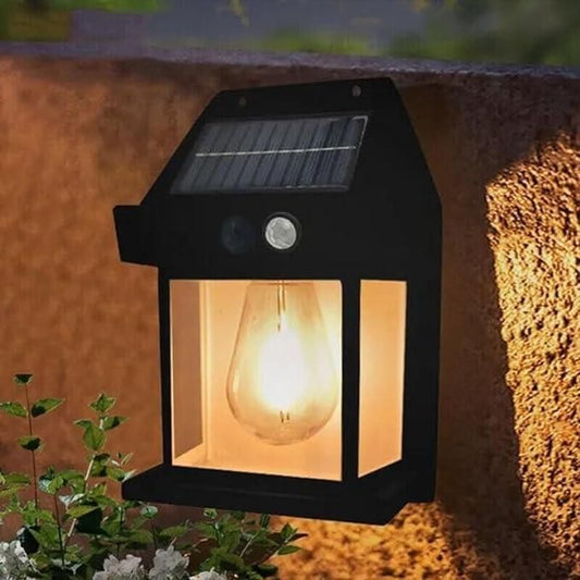 Solar Outdoor Fancy Wall Light